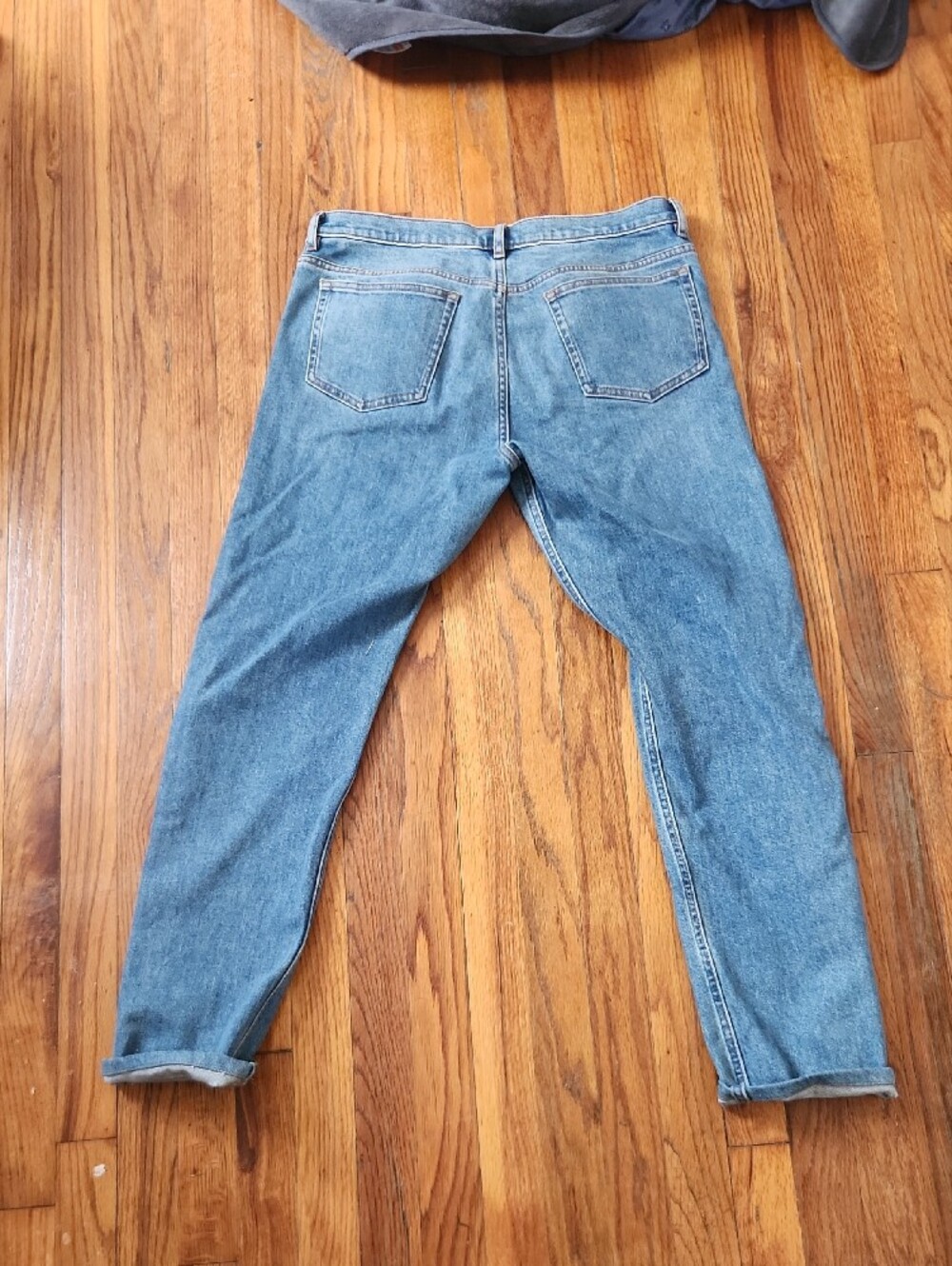 A.P.C. Slim Straight Light Blue Jeans - Picture 3 of 3